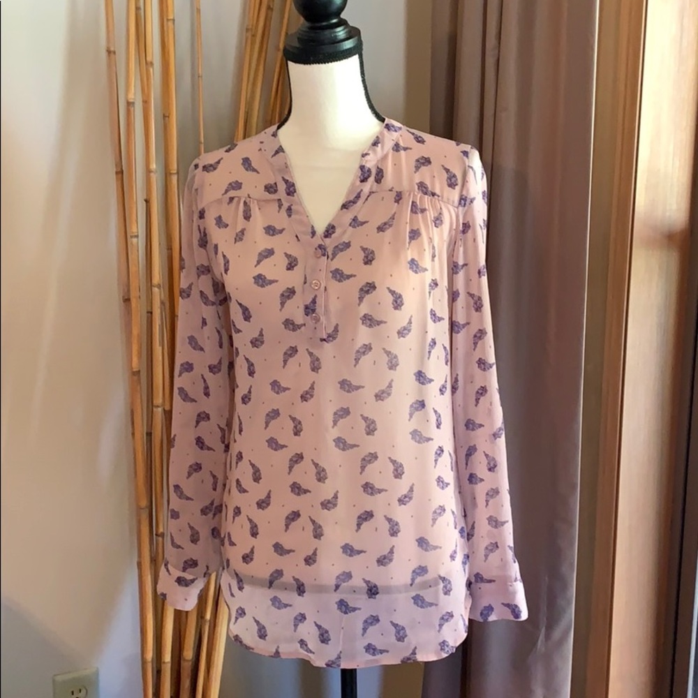 ✨4for12✨MOSSIMO Sheer Paisley Tunic